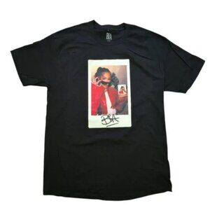 BIA Graphic T-Shirt Black XXX-Large 100% Cotton Short Sleeve Crew Neck